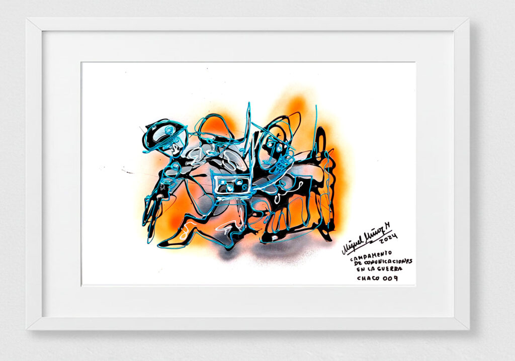 guerra del chaco miguel muñoz martinez pintor y escultor